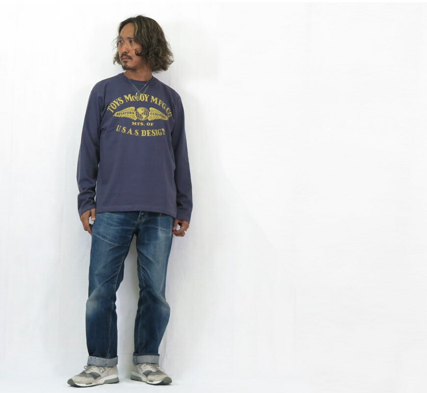 トイズマッコイ TOYS McCOY 長袖 Tシャツ MILITARY LONG SLEEVE TEE TOYS MCCOY MFG.CO. U.S.A.S.DESIGN  TMC2553