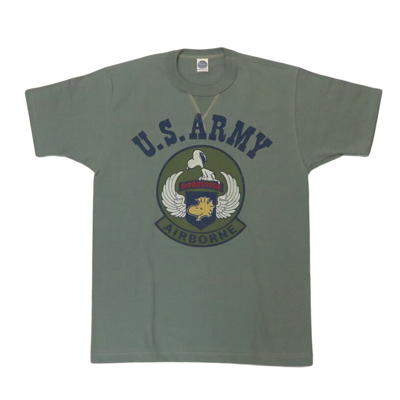 トイズマッコイ  TOYS McCOY スヌーピーT SNOOPY TEE “U.S. ARMY AIRBORNE SUBDUED”
