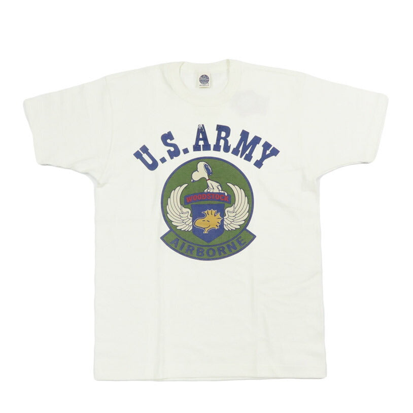 トイズマッコイ  TOYS McCOY スヌーピーT SNOOPY TEE “U.S. ARMY AIRBORNE SUBDUED”