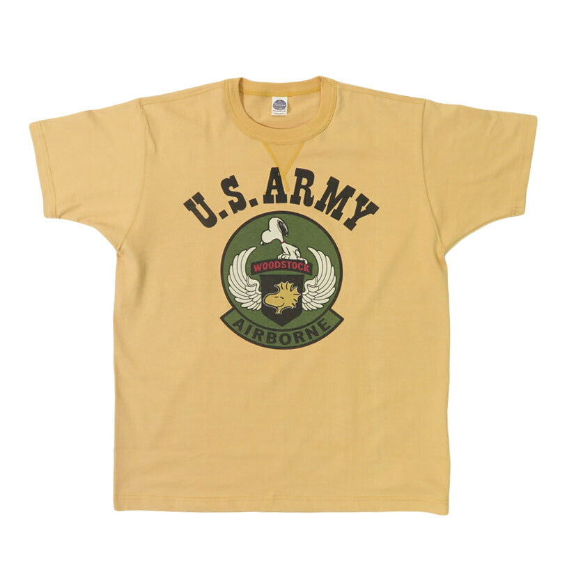 トイズマッコイ  TOYS McCOY スヌーピーT SNOOPY TEE “U.S. ARMY AIRBORNE SUBDUED”
