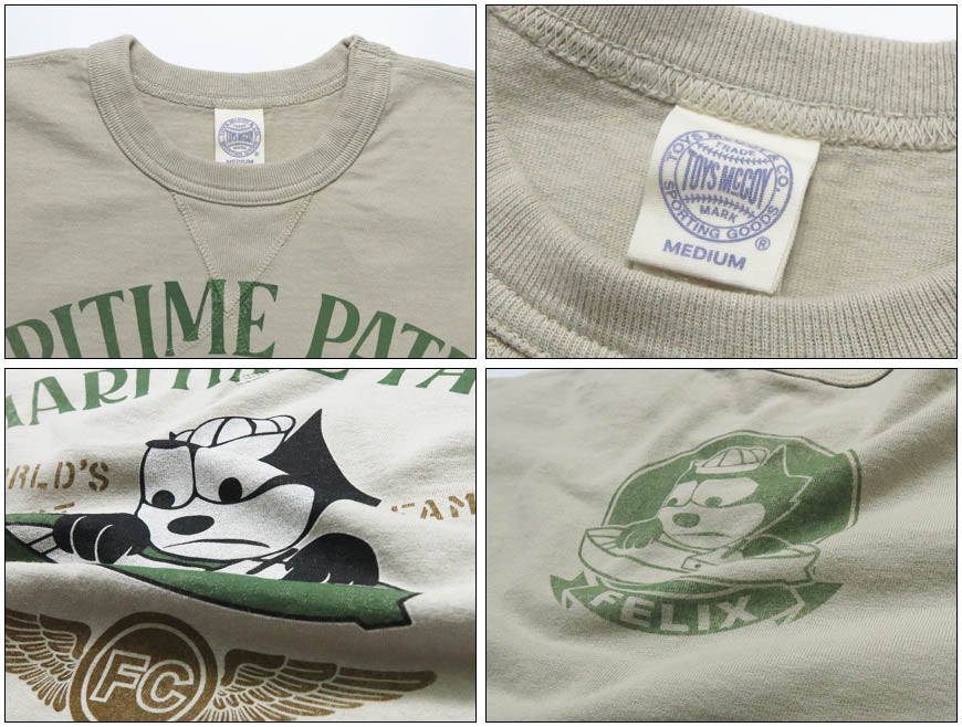 トイズマッコイTOYSMcCOY 半袖 Tシャツ FELIX THE CAT TEE