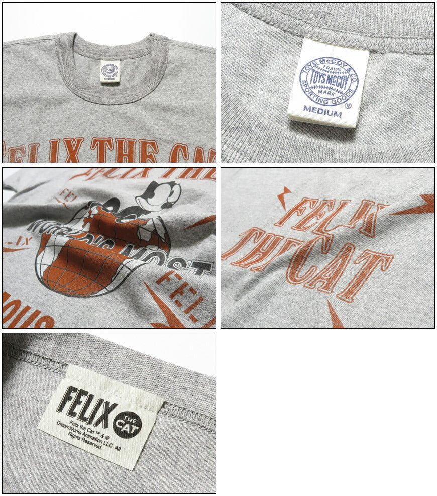 トイズマッコイTOYSMcCOY 半袖 Tシャツ FELIX THE CAT TEE