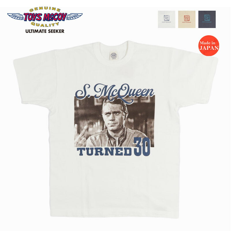 トイズマッコイTOYSMcCOY 半袖 Tシャツ STEVE McQUEEN TEE