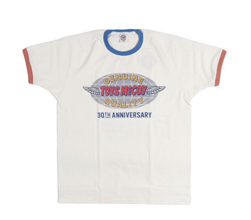 トイズマッコイTOYSMcCOY 半袖 30周年ロゴTシャツ JOHNNY RINGER TEE 30TH ANNIVERSARY TMC2609【2026年春夏新作】