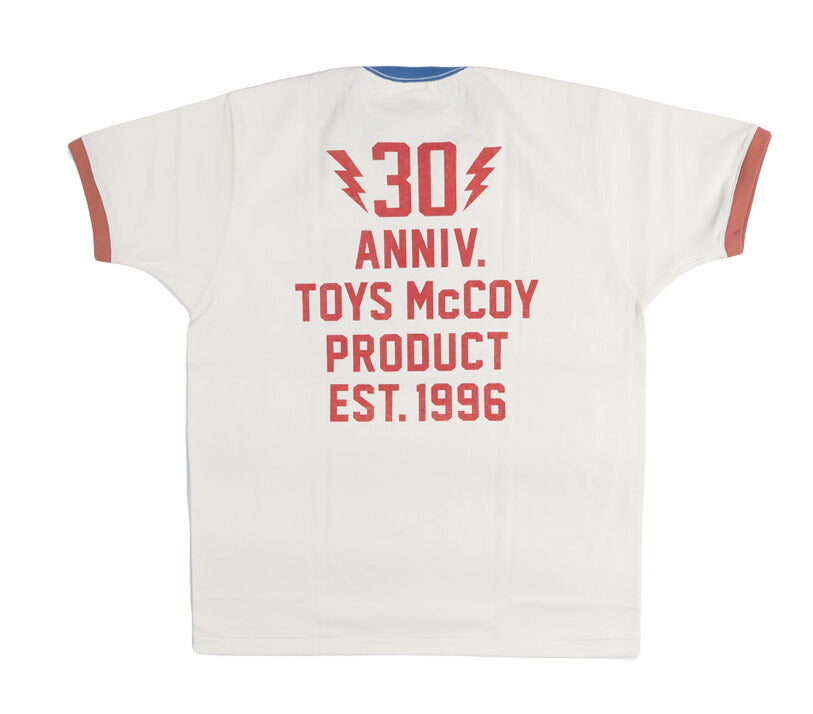 トイズマッコイTOYSMcCOY 半袖 30周年ロゴTシャツ JOHNNY RINGER TEE 30TH ANNIVERSARY TMC2609【2026年春夏新作】