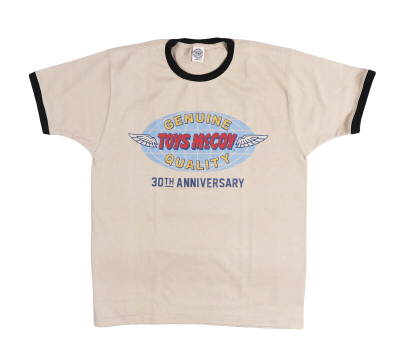 トイズマッコイTOYSMcCOY 半袖 30周年ロゴTシャツ JOHNNY RINGER TEE 30TH ANNIVERSARY TMC2609【2026年春夏新作】