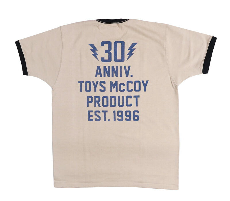 トイズマッコイTOYSMcCOY 半袖 30周年ロゴTシャツ JOHNNY RINGER TEE 30TH ANNIVERSARY TMC2609【2026年春夏新作】