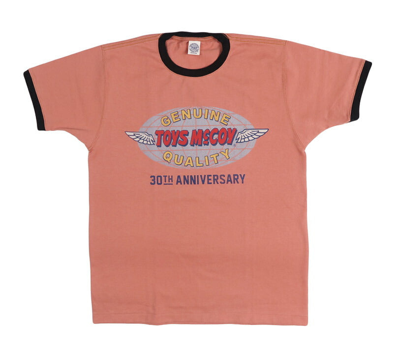 トイズマッコイTOYSMcCOY 半袖 30周年ロゴTシャツ JOHNNY RINGER TEE 30TH ANNIVERSARY TMC2609【2026年春夏新作】