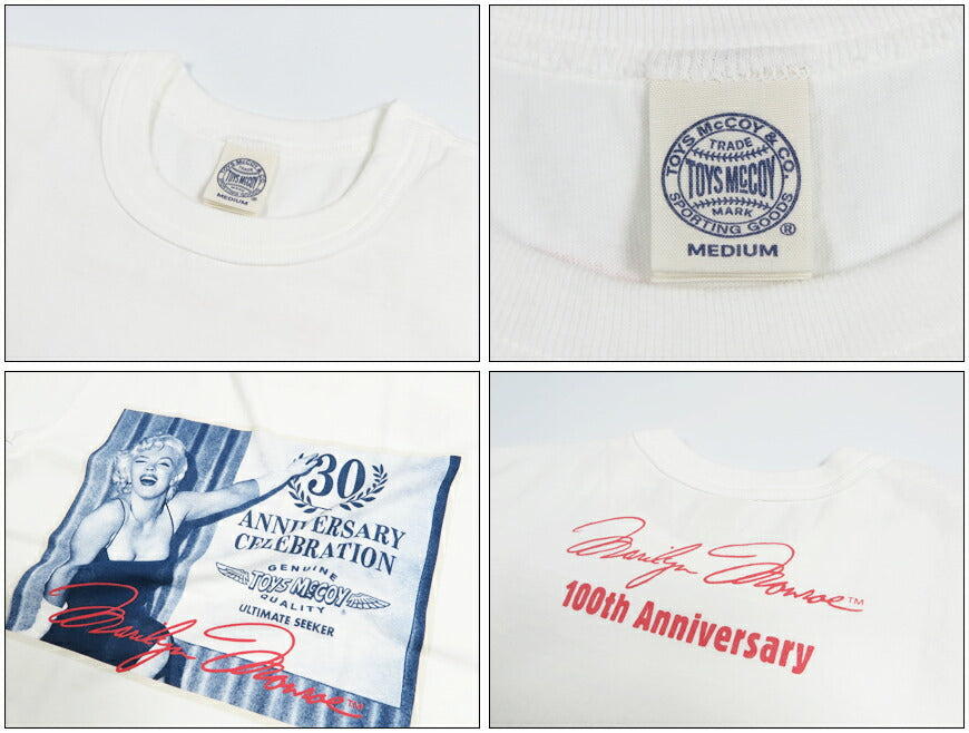トイズマッコイTOYSMcCOY 半袖 Tシャツ MARILYN MONROE TEE