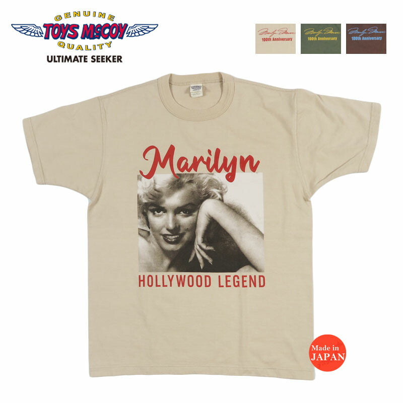 トイズマッコイTOYSMcCOY 半袖 Tシャツ MARILYN MONROE TEE
