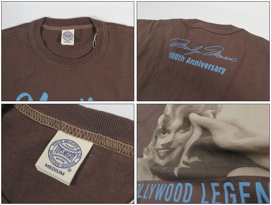 トイズマッコイTOYSMcCOY 半袖 Tシャツ MARILYN MONROE TEE