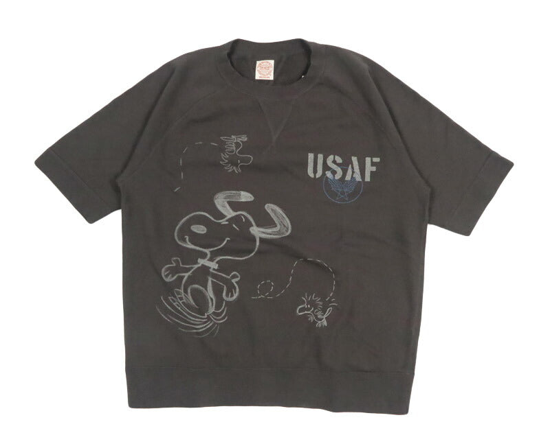 トイズマッコイ TOYS McCOY　SHORT SLEEVE SWEAT SHIRT SNOOPY
