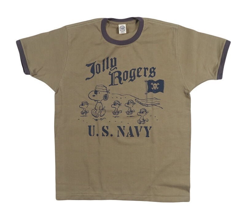 トイズマッコイTOYSMcCOY 半袖 Tシャツ JOHNNY RINGER PEANUTS TEE SNOOPY " JOLLY ROGERS " TMC2630【2026年春夏新作】