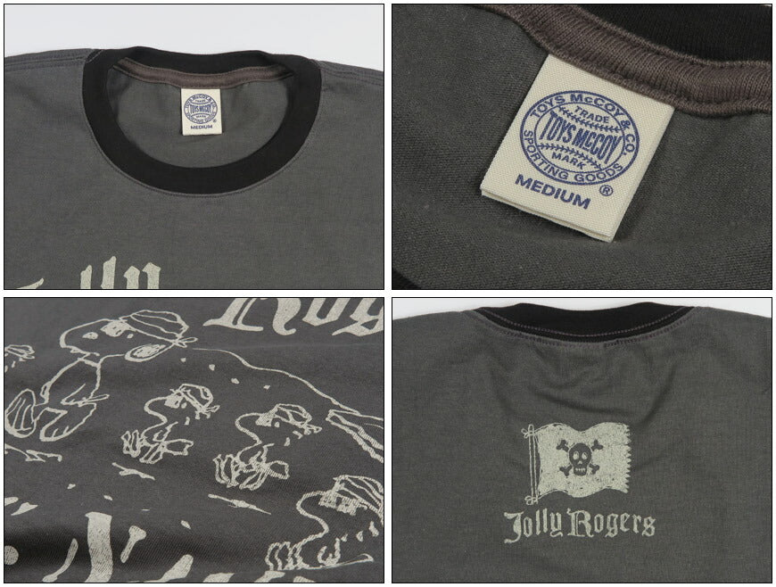 トイズマッコイTOYSMcCOY 半袖 Tシャツ JOHNNY RINGER PEANUTS TEE SNOOPY
