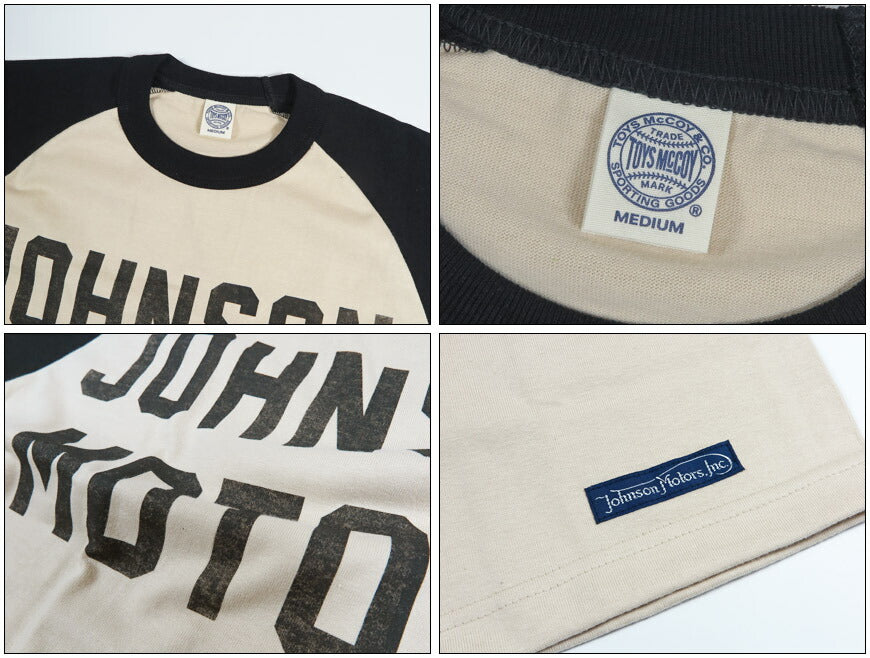 トイズマッコイ TOYSMcCOY 半袖 ラグラン Tシャツ MOTORCYCLE TEE