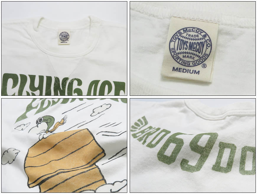 トイズマッコイTOYSMcCOY 半袖 TシャツPEANUTS TEE SNOOPY