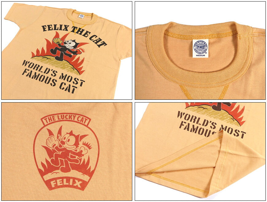トイズマッコイTOYSMcCOY半袖TシャツFELEXTHECATフィリックスTHELUCKYCAT