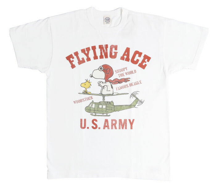 トイズマッコイ TOYSMcCOY 半袖 Tシャツ スヌーピー PEANUTS TEESNOOPY “FLYING ACE”" TMC2638 【2026年春夏新作】