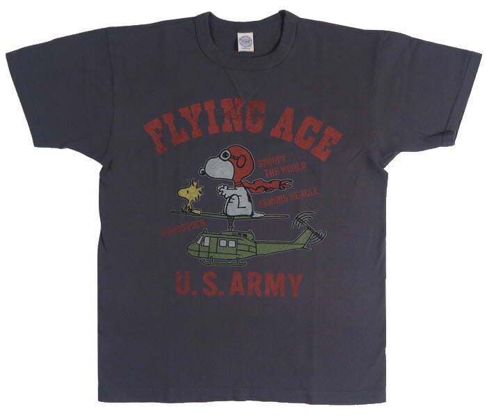 トイズマッコイ TOYSMcCOY 半袖 Tシャツ スヌーピー PEANUTS TEESNOOPY “FLYING ACE”" TMC2638 【2026年春夏新作】