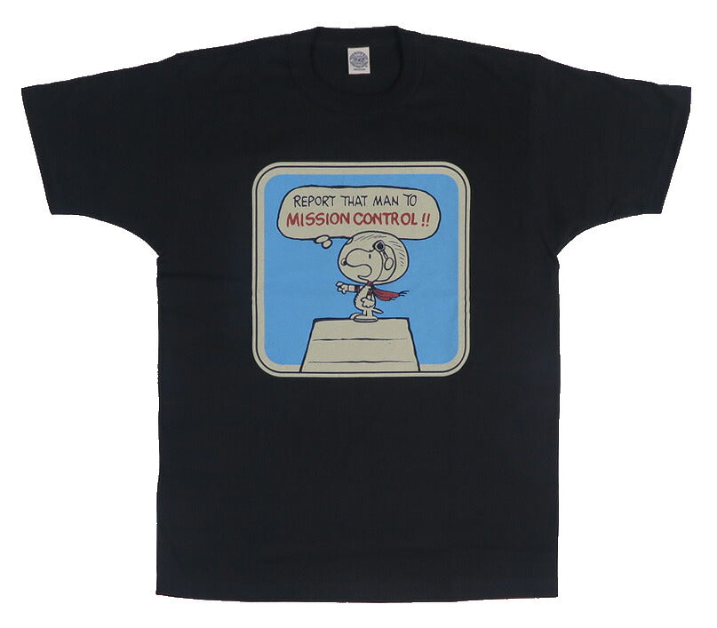 トイズマッコイTOYSMcCOY 半袖 Tシャツ スヌーピーPEANUTS TEE SNOOPY “MISSION CONTROL!!”
