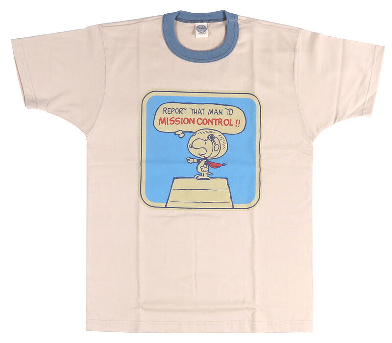 トイズマッコイ TOYSMcCOY 半袖 Tシャツ スヌーピー PEANUTS TEESNOOPY MISSION CONTROL!!" TMC2639 【2026年春夏新作】