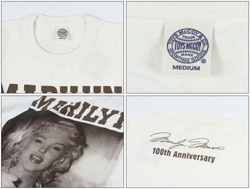 トイズマッコイ TOYSMcCOY 半袖 Tシャツ MARILYN MONROE TEE