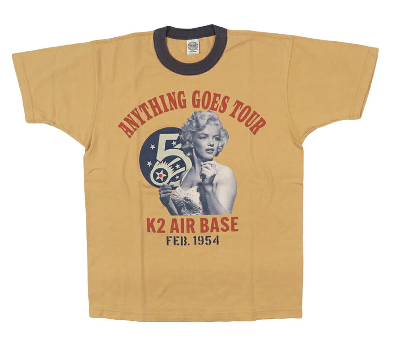 トイズマッコイ TOYSMcCOY 半袖 Tシャツ MARILYN MONROE TEE " ANYTHING GOES TOUR " TMC2641【2026年春夏新作】
