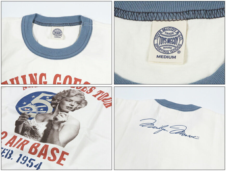 トイズマッコイ TOYSMcCOY 半袖 Tシャツ MARILYN MONROE TEE