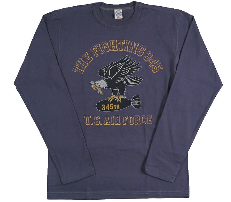 トイズマッコイ TOYS McCOY 長袖 Tシャツ U.S.AIR FORCE THE FIGHTING 345 TMC2644【2026年秋冬新作】