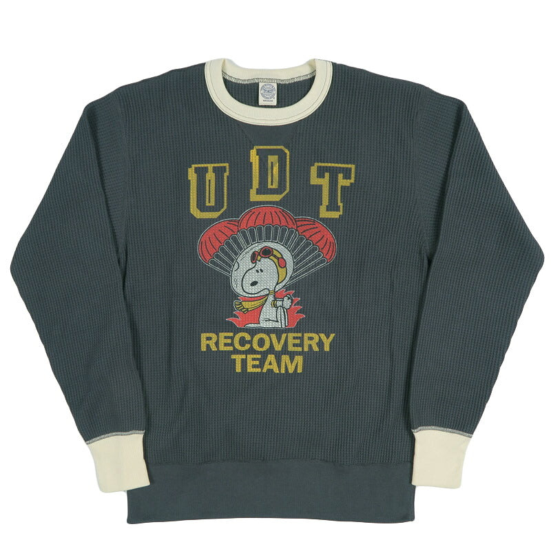 トイズマッコイTOYSMcCOY サーマル 長袖 Tシャツ BIG WAFFLE CREW NECK SHIRT SNOOPY