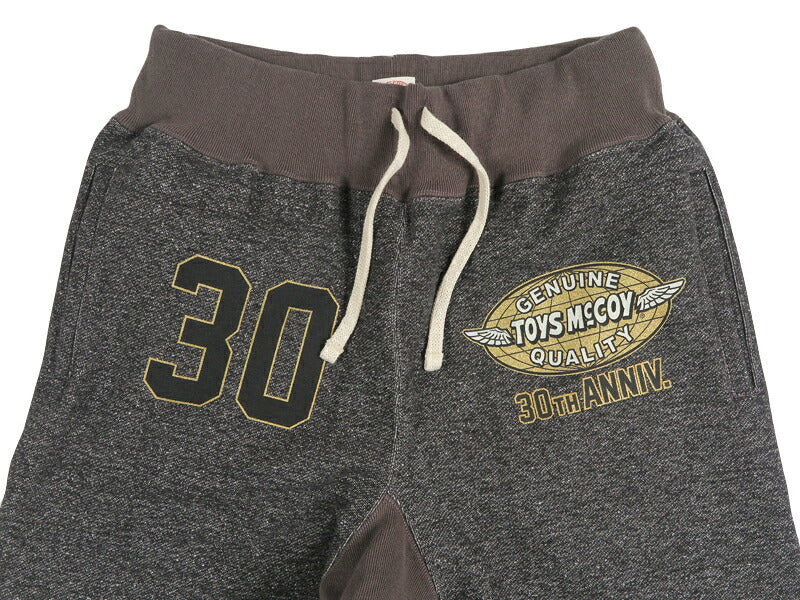 トイズマッコイ TOYS McCOY 30th ヘヴィーウェイトスウェットパンツ SWEAT PANTS HEAVYWEIGHT BLACK HEATHER TOYS McCOY 30TH ANNIVERSARY TMC2662【2026年秋冬新作】