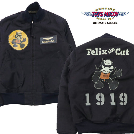 トイズマッコイ TOYS McCOY グランドクルー デッキジャケット FELIX THE CAT 1919 フィリックス ザ キャット NAVAL AVIATION TMJ2421