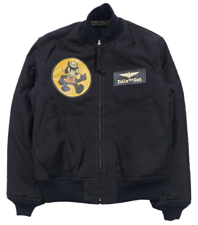 トイズマッコイ TOYS McCOY グランドクルー デッキジャケット FELIX THE CAT 1919 フィリックス ザ キャット NAVAL AVIATION TMJ2421