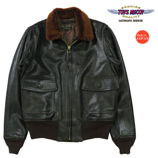 ทอยส์แมคคอย TOYS McCOY TYPE G-1 MIL-J-7823D สตีฟ แมคควีน แจ็กเก็ตหนัง หนังแพะ TMJ2424