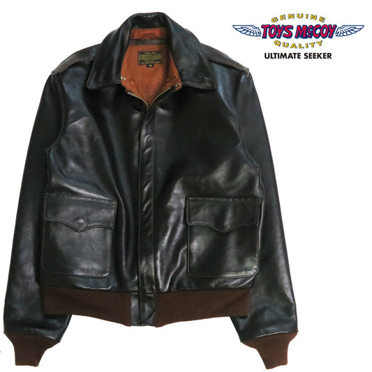 トイズマッコイ TOYS McCOY A-2 レザー フライトジャケット ROUGH WEAR CLOTHING CO. デカール無し ホースハイド 馬革 TMJ2526