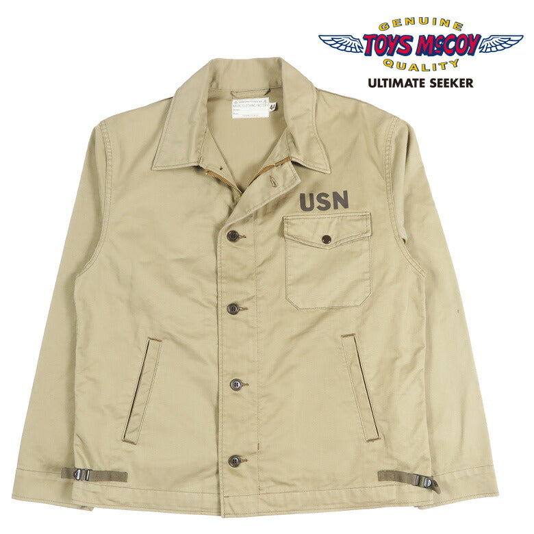 トイズマッコイ TOYS McCOY A-2 チノクロス デッキジャケット 民間モデル COMMERCIAL VER. TMJ2608 【2026年春夏新作】