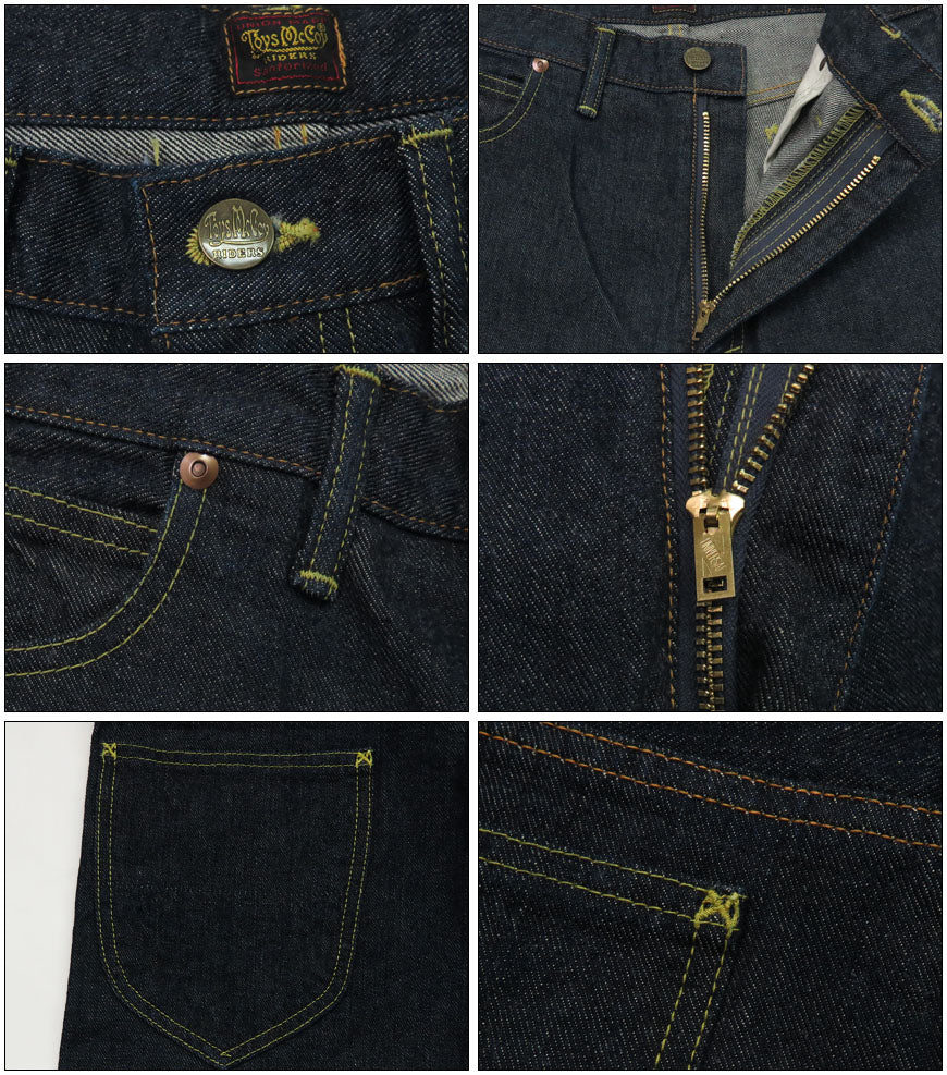 TOYS McCOY Jeans Riders LOT 001Z LEE Type Left Twill RIDERS