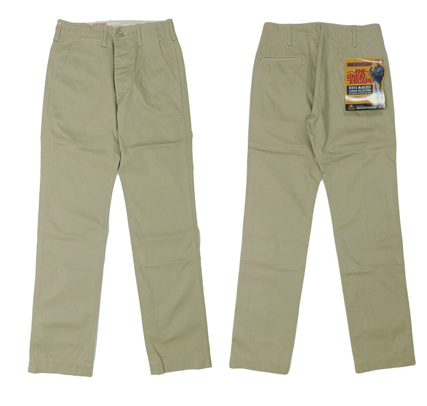 トイズマッコイ TOYSMcCOY スティーブ マックイーン SteveMcQUEEN V. HILTS TROUSERS チノパンツ TMP260404 【2026年秋冬新作】