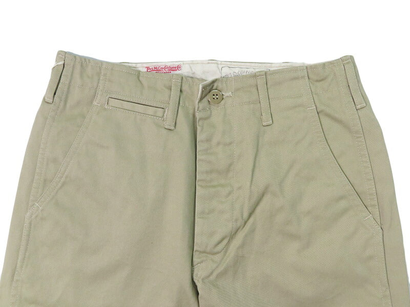 トイズマッコイ TOYSMcCOY スティーブ マックイーン SteveMcQUEEN V. HILTS TROUSERS チノパンツ TMP260404 【2026年秋冬新作】