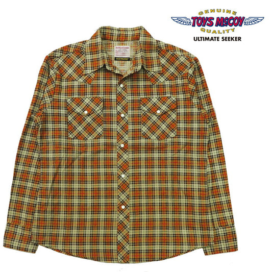 トイズマッコイ TOYS McCOY Chemise western en flanelle à carreaux réédition Taxi Driver TMS2404