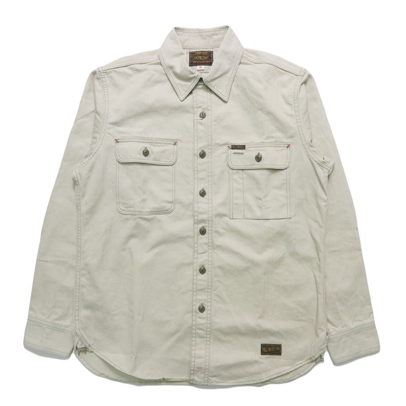 トイズマッコイ TOYS McCOY コットンヘリンボーン ドッカーシャツ 無地 COTTON HERRINGBONE DOCKER SHIRT TMS2508