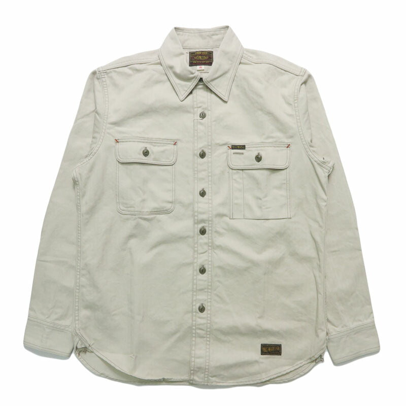 トイズマッコイ TOYS McCOY コットンヘリンボーン ドッカーシャツ 無地 COTTON HERRINGBONE DOCKER SHIRT TMS2508
