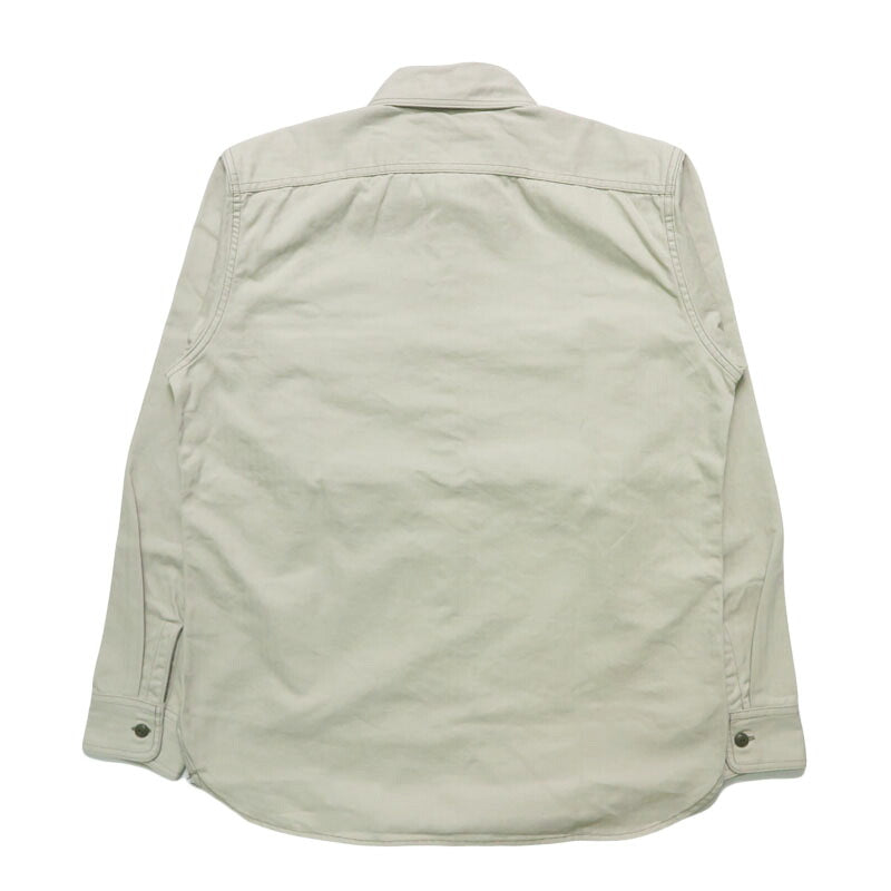 トイズマッコイ TOYS McCOY コットンヘリンボーン ドッカーシャツ 無地 COTTON HERRINGBONE DOCKER SHIRT TMS2508