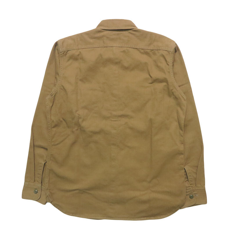 トイズマッコイ TOYS McCOY コットンヘリンボーン ドッカーシャツ 無地 COTTON HERRINGBONE DOCKER SHIRT TMS2508