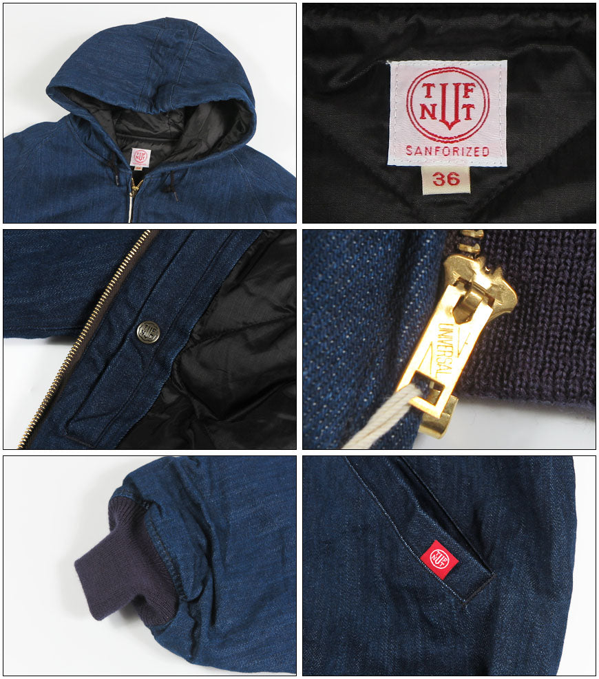 TUF-NUT タフナッツ 10.5oz デニムワーク パーカー DENIM WORK PARKA シュガーケーン SUGAR CANE TN15986【2026年秋冬新作】