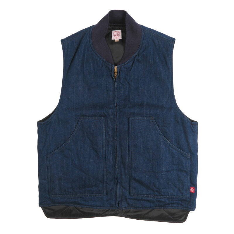 TUF-NUT タフナッツ 10.5oz. DENIM WORK VEST ONE WASH デニムワークベスト SUGAR CANE シュガーケーン TN15988【2026年秋冬新作】