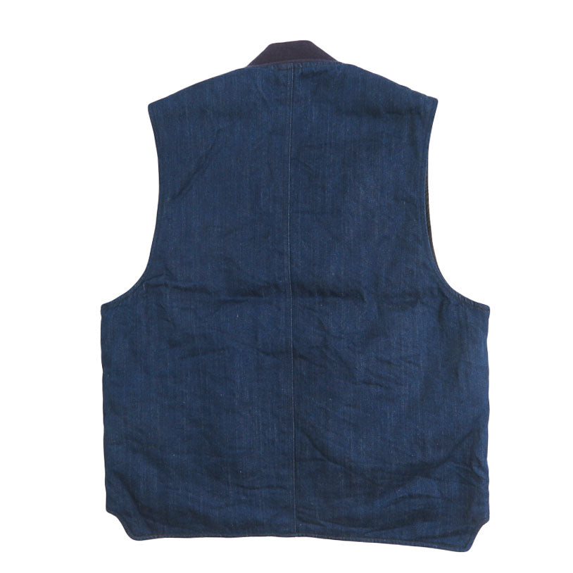 TUF-NUT タフナッツ 10.5oz. DENIM WORK VEST ONE WASH デニムワークベスト SUGAR CANE シュガーケーン TN15988【2026年秋冬新作】