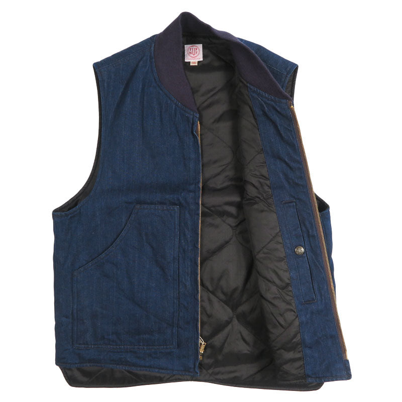 TUF-NUT タフナッツ 10.5oz. DENIM WORK VEST ONE WASH デニムワークベスト SUGAR CANE シュガーケーン TN15988【2026年秋冬新作】