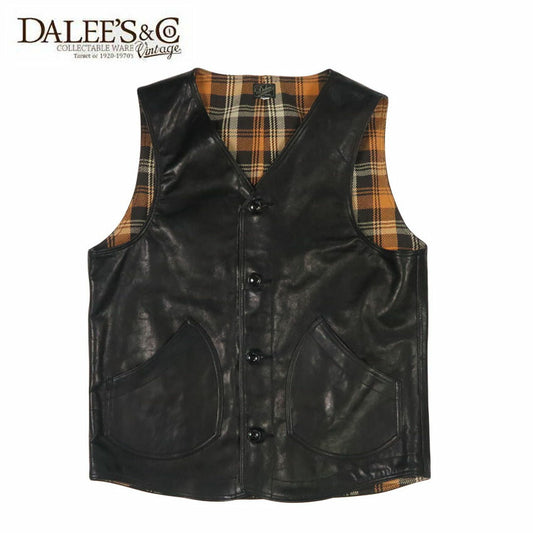 DALLES & CO ダリーズ＆コー TRAILSMAN 1910s FRONTEIR VEST ベスト 馬革 デラックスウェア DELUXEWARE【2026年春夏新作】
