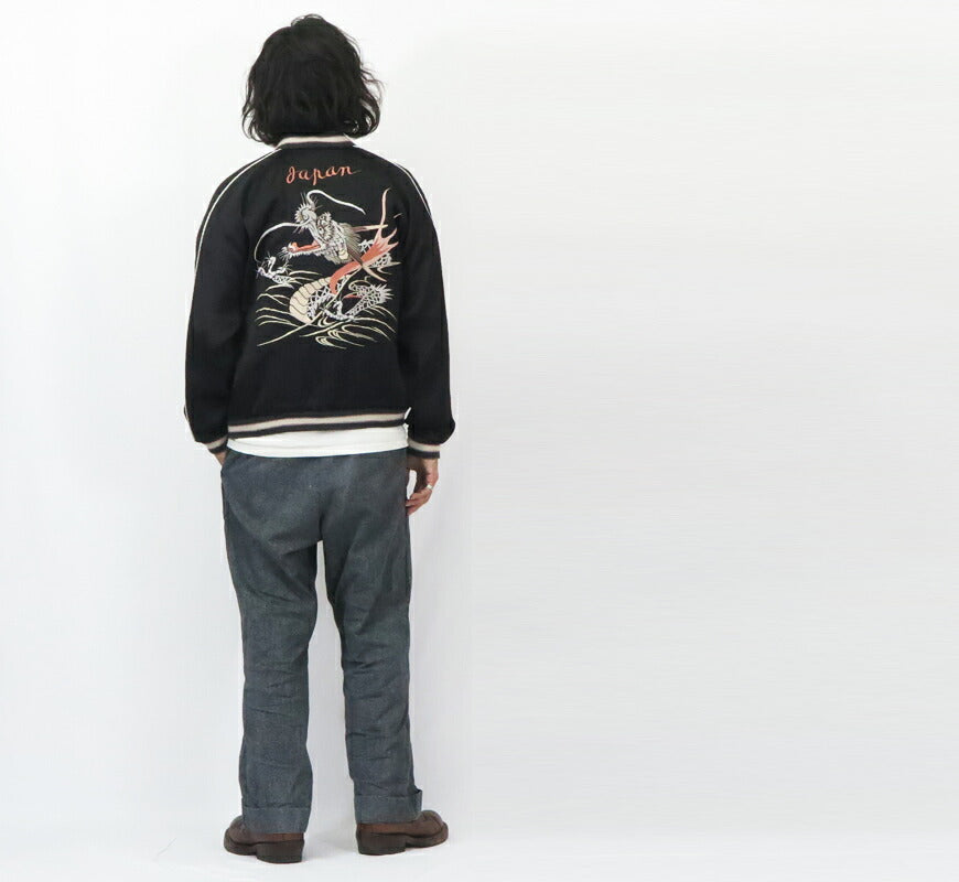 テーラー東洋 テイラー東洋 Tailor Toyo リバーシブル アセテート サテン スカジャン 港商 SPECIAL EDITION 両A面 SILVER DRAGON × TANGLED DRAGONS 2024年辰年コレクション スーベニア スーヴェニア ジャケット ジャンパー TT15520
